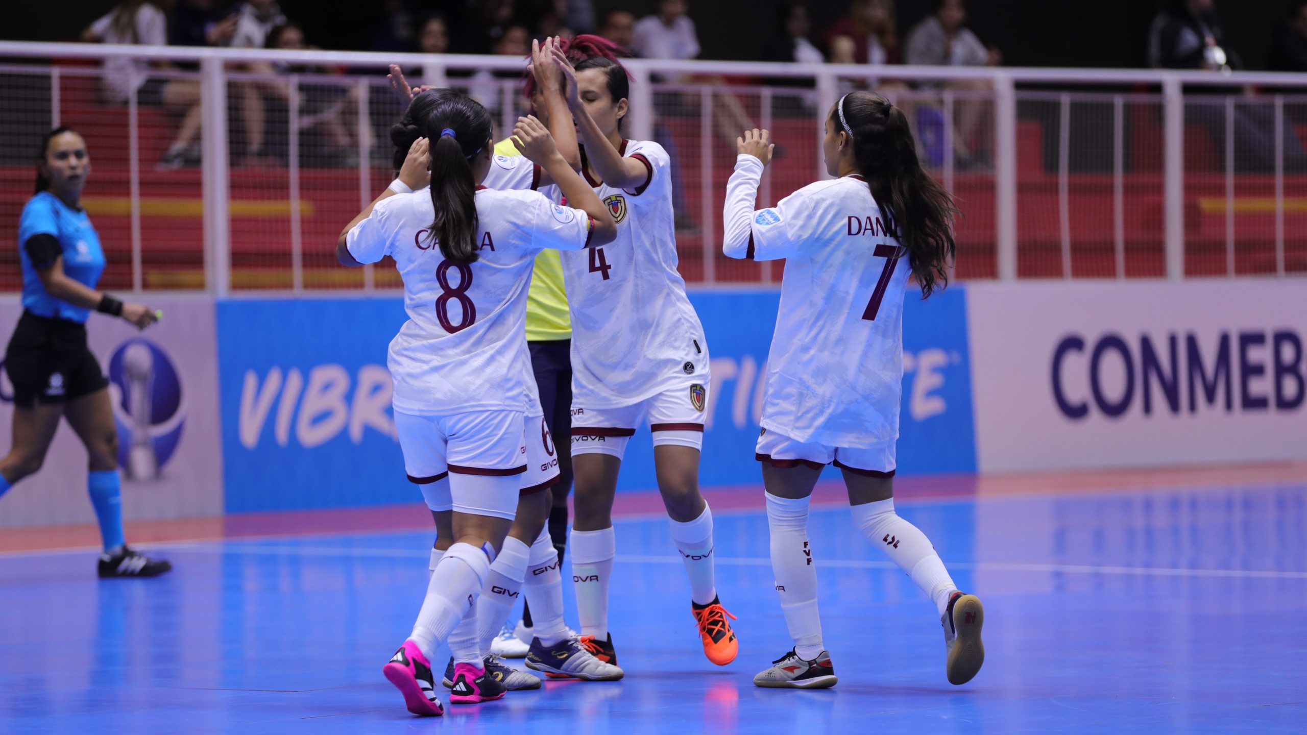 Venezuela goleó a Ecuador en Copa América Femenina de Futsal