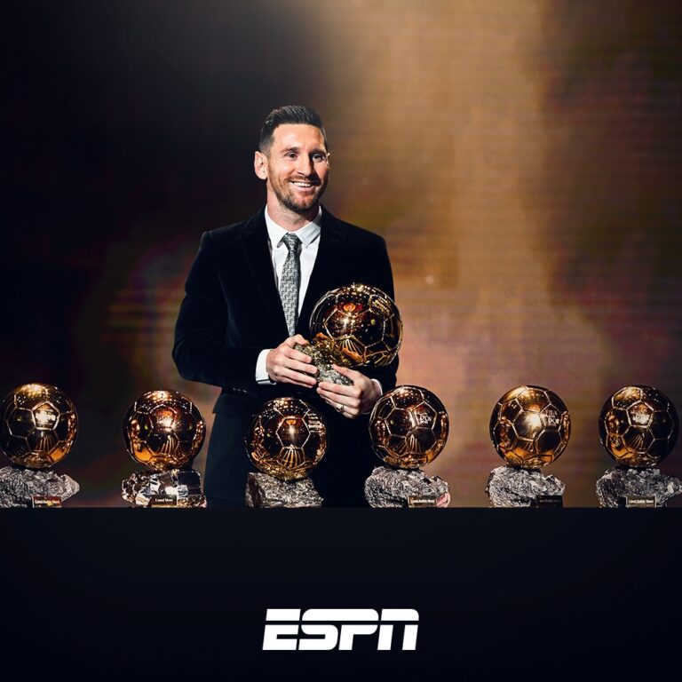¡Histórico! Messi se lleva el séptimo Balón de Oro