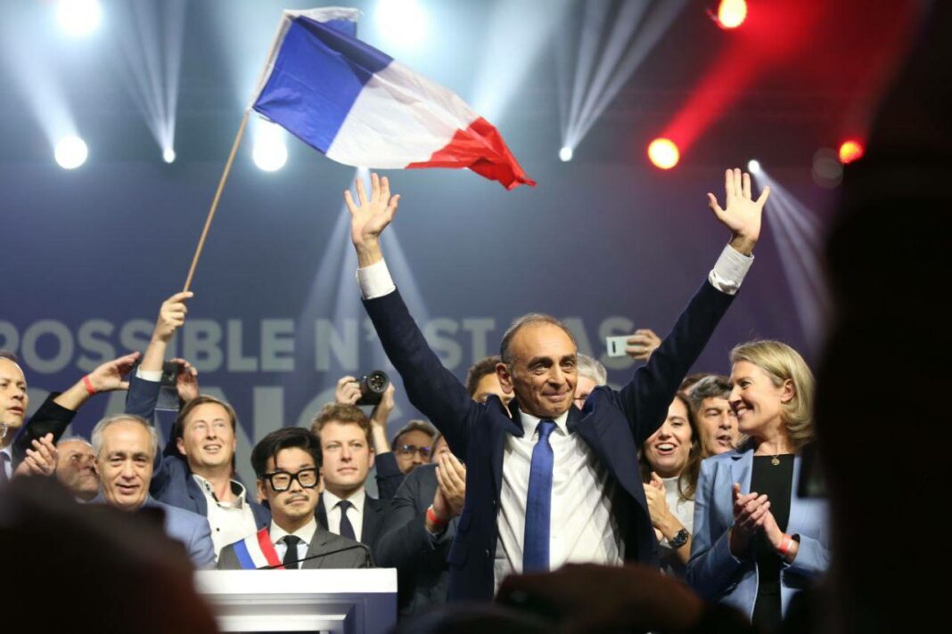 Francia vivió momentos de violencia en presentación de candidato Éric Zemmour