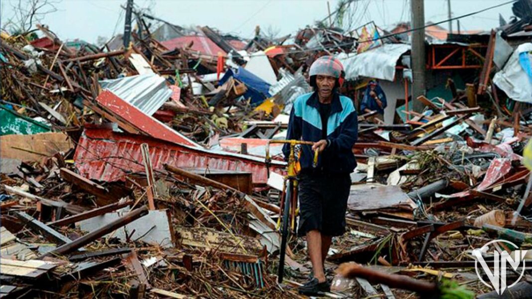 Tifón Rai dejó 389 muertos
