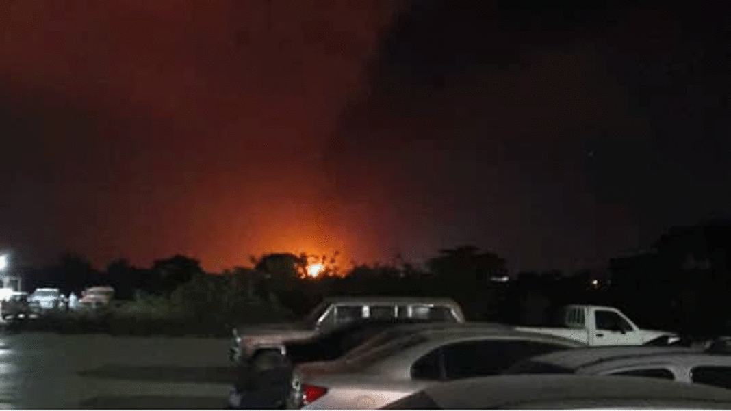 Autoridades atienen explosión de una tubería de combustible en Anzoátegui