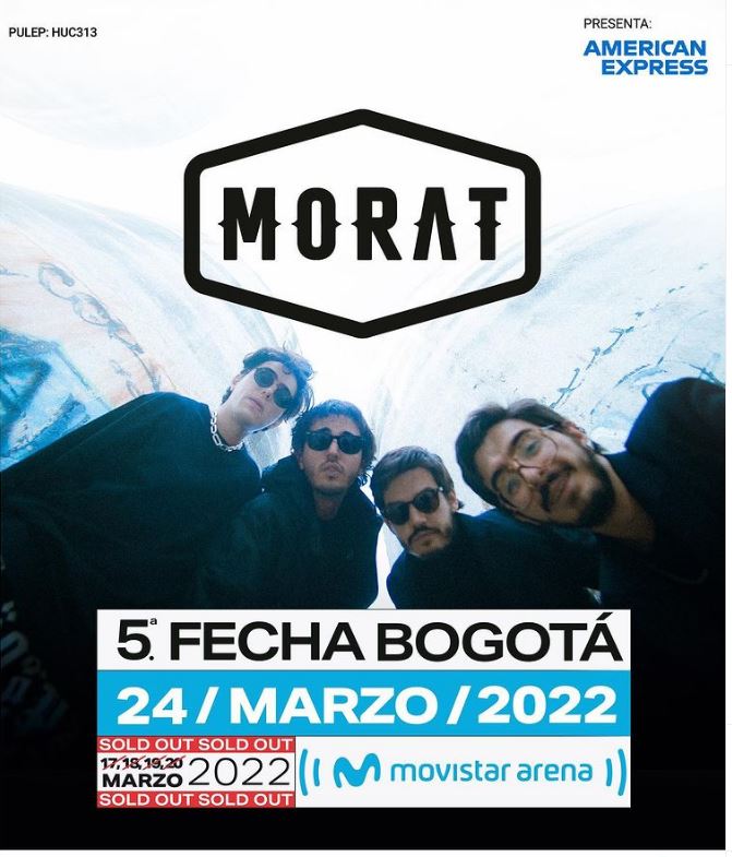 Morat concierto Bogotá