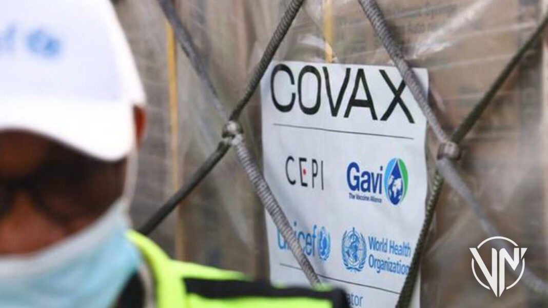 Arribaron al país 3.1 millones de vacunas del mecanismo Covax