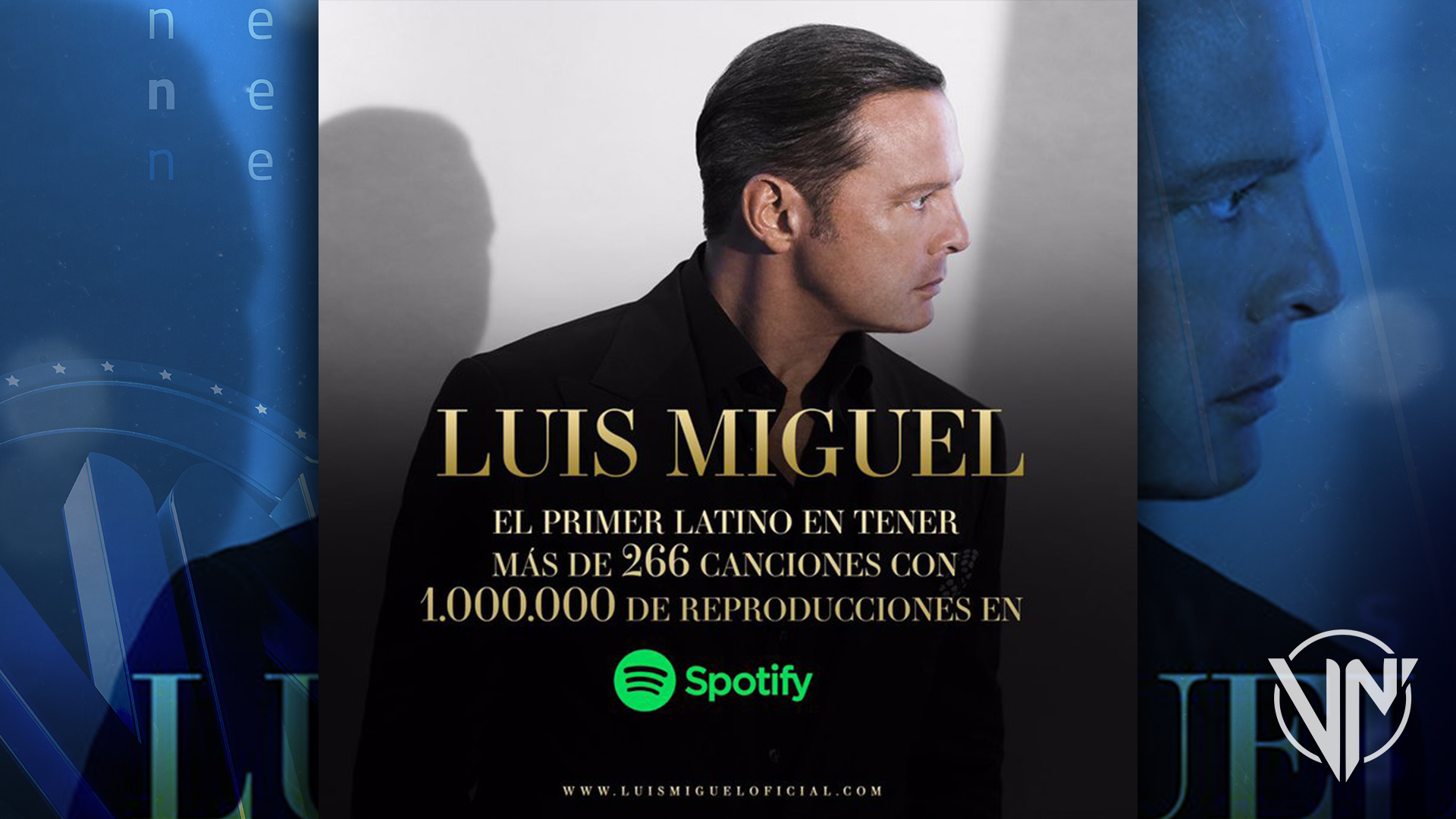 Luis Miguel rompe nuevo récord de reproducciones en Spotify