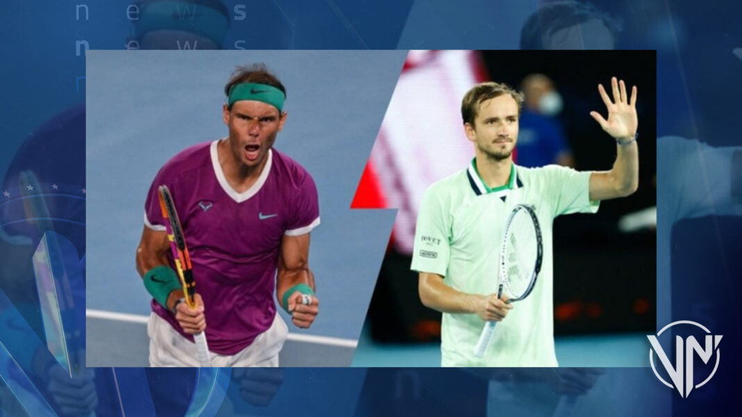 Medvedev busca ser el número uno del ranking y Nadal ganar el título 21