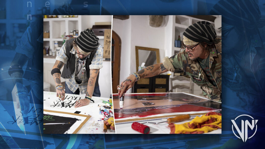 Johnny Depp venderá sus obras como pintor usando NFT