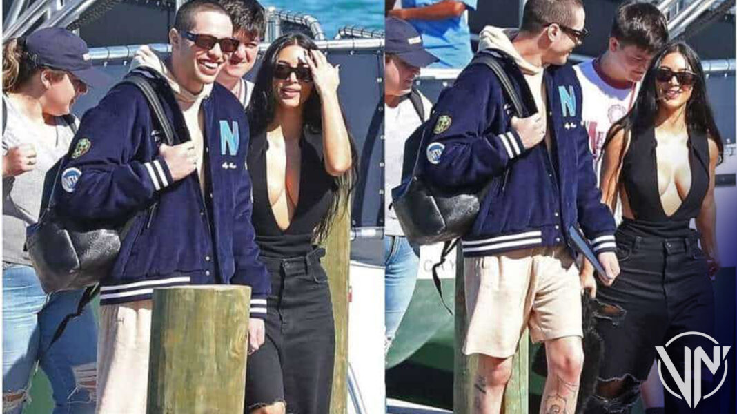 Kim Kardashian y Pete Davidson bajo el sol del amor en Las Bahamas