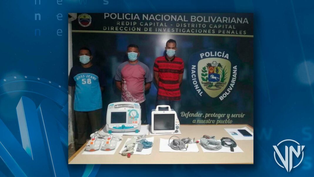 Hospital Militar robado: Detenidos 3 funcionarios con equipos cardiológicos