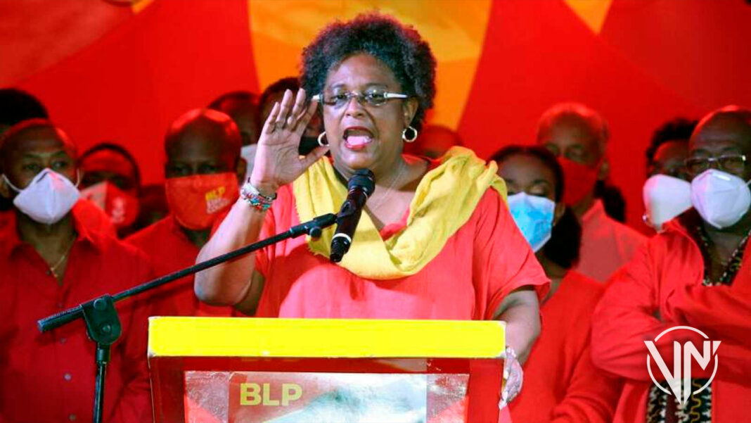 Primera ministra de Barbados nombró a su nuevo gabinete de gobierno