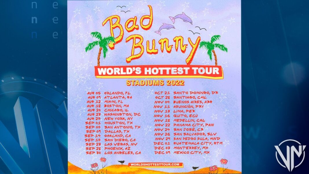 Bad Bunny gira WorldsHottestTour