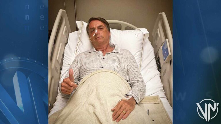 Bolsonaro ofrece detalles de su salud: Podría someterse a cirugía