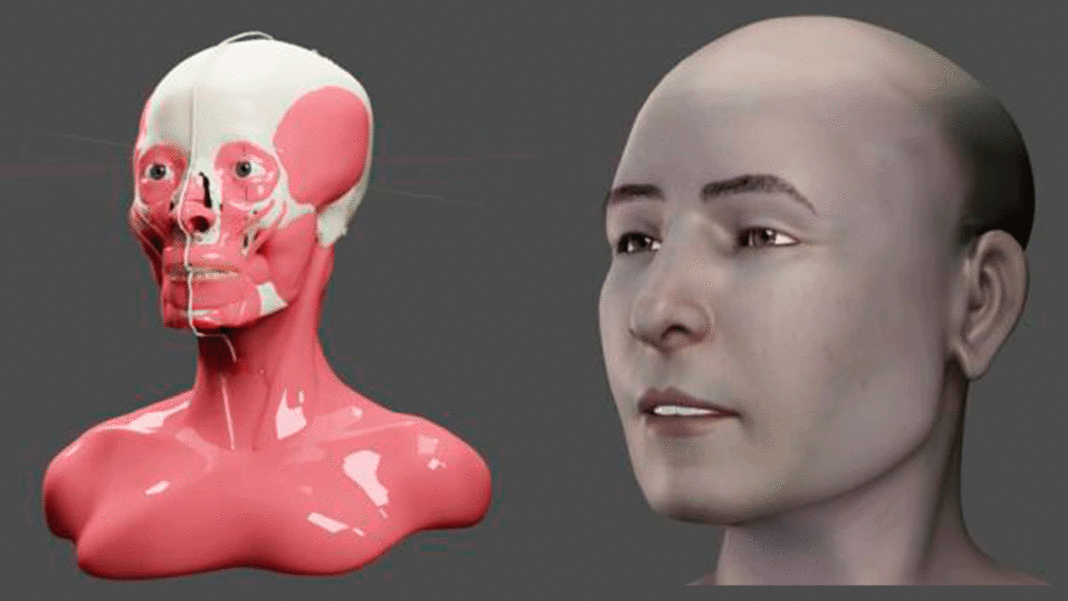 Reconstruyeron digitalmente el rostro de la momia Shep-en-Isis