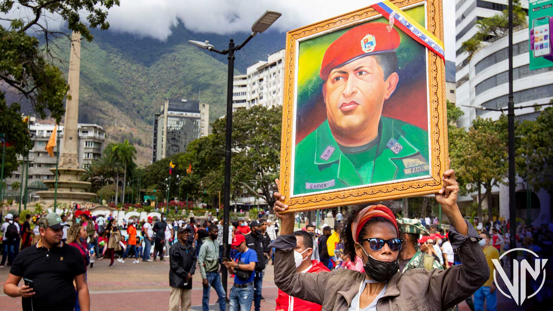 Marcha juventud chavismo Caracas