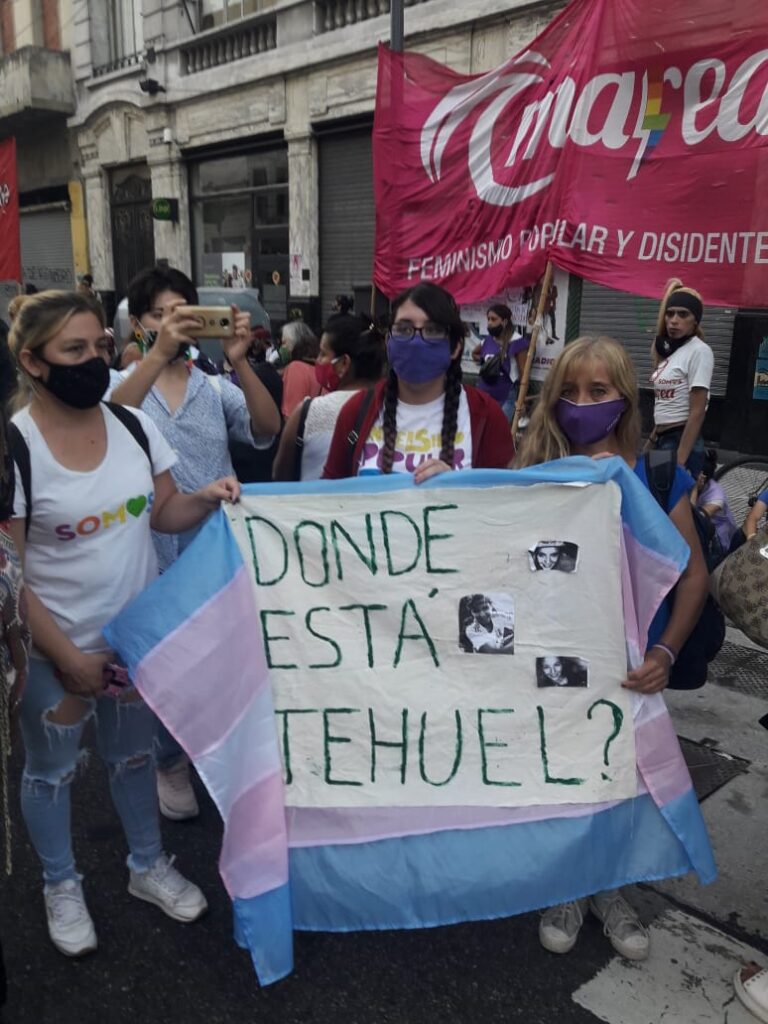 LGBTIQ+ Argentina desaparición Tehuel