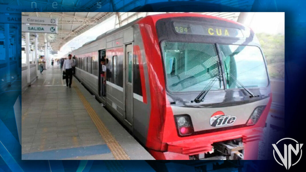 Proyecto Tren Tuy: Inician su recorrido nuevos trenes repotenciados
