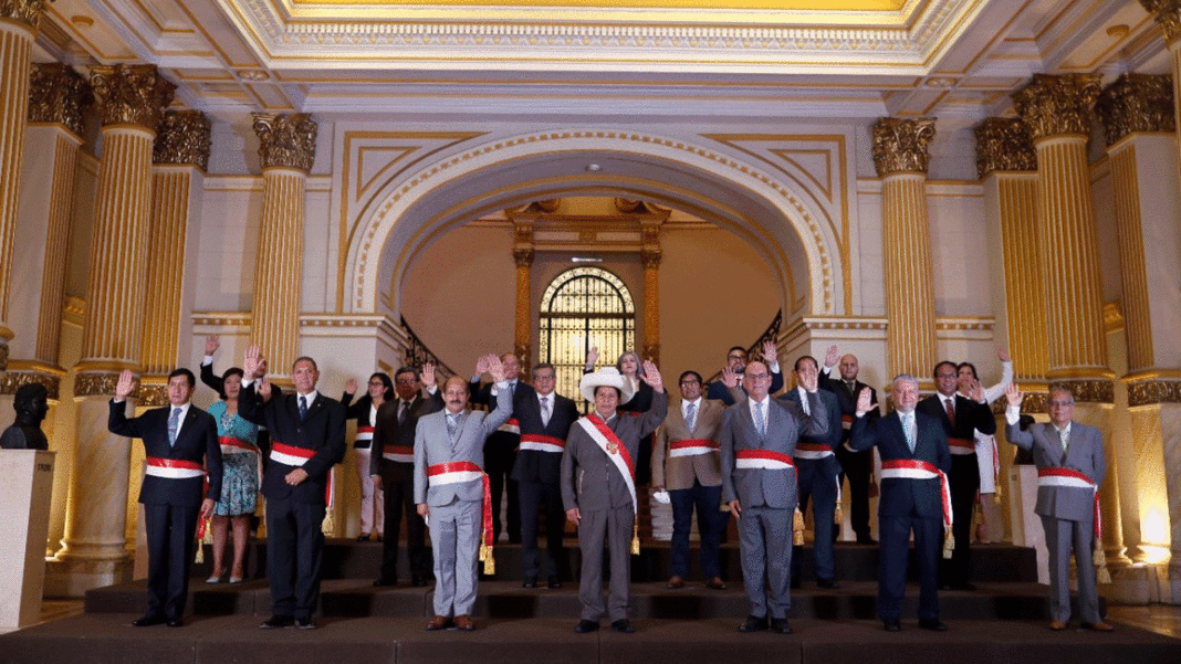 Pedro Castillo nombró nuevo gabinete de ministros