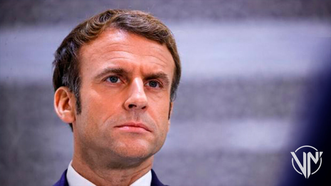 Emmanuel Macron tensiones Ucrania