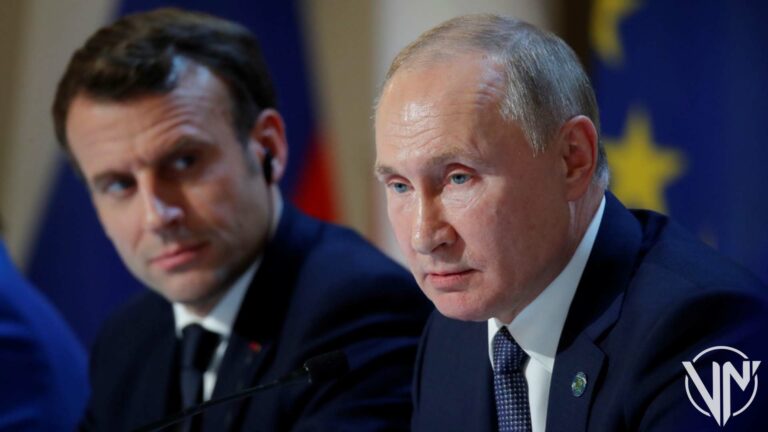 Presidente Putin sostuvo reunión con Macron y dio detalles sobre operación militar en Ucrania