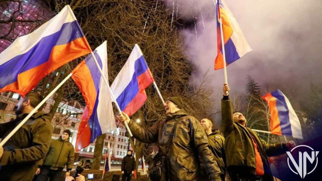 Rusia independencia Repúblicas Donetsk y Lugans