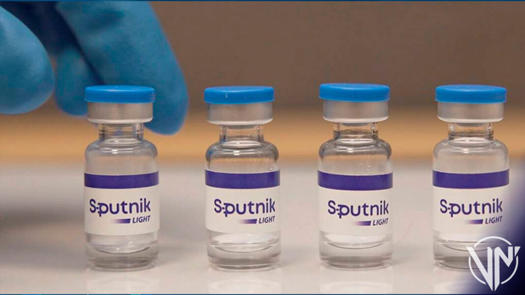 Vacuna rusa Sputnik Light se proyecta como 