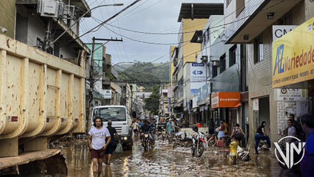 Situación por lluvias en Petropolis es la mayor catástrofe climática de Brasil