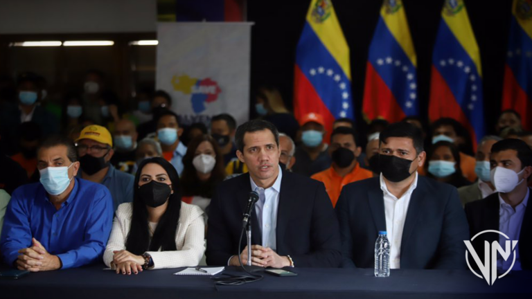 Guaidó evita responder preguntas sobre ausencia del G4 en actos públicos (+Video)