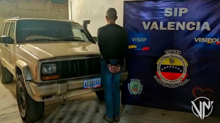 Video difundido por redes permitió capturar a roba carros en Valencia