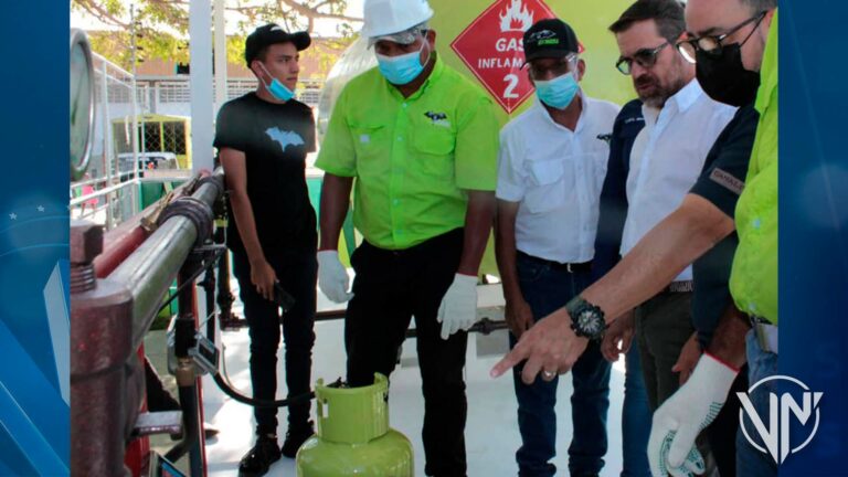 Gobernador Lacava inauguró microplanta de llenado de gas en Puerto Cabello