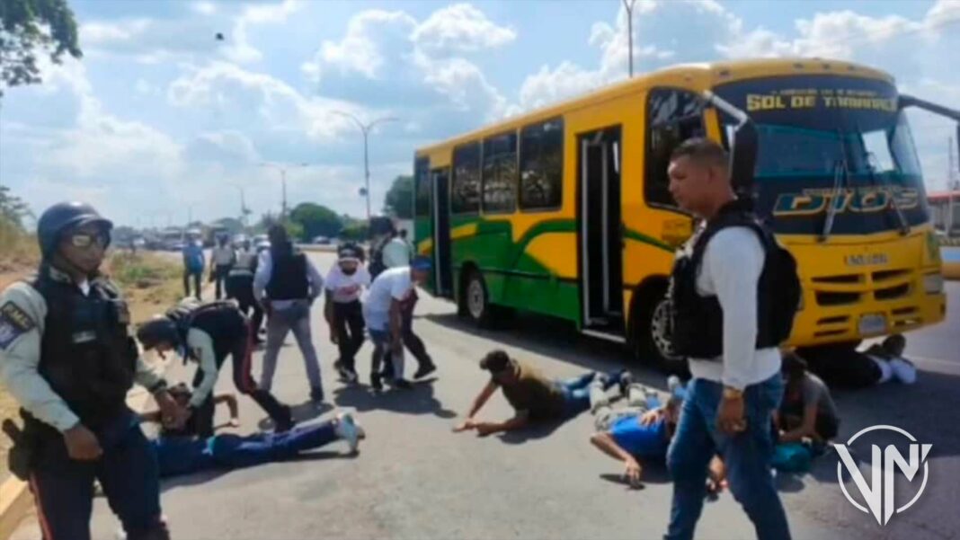 Frustrado secuestro de unidad de transporte público en Carabobo