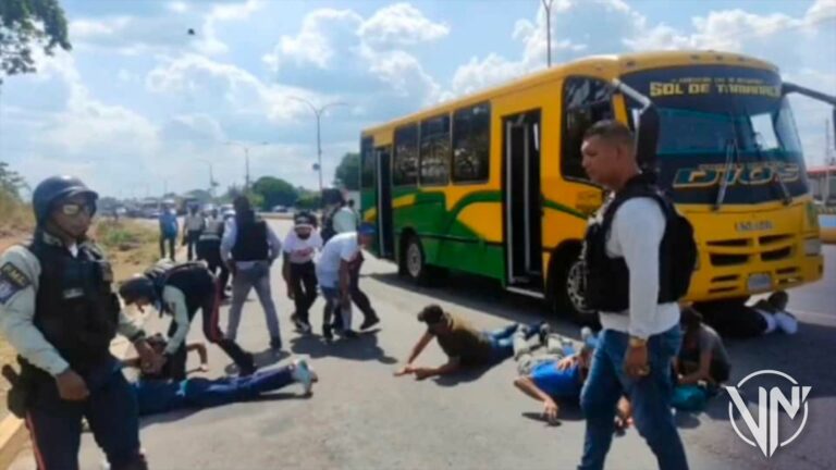 Frustrado secuestro de unidad de transporte público en Carabobo
