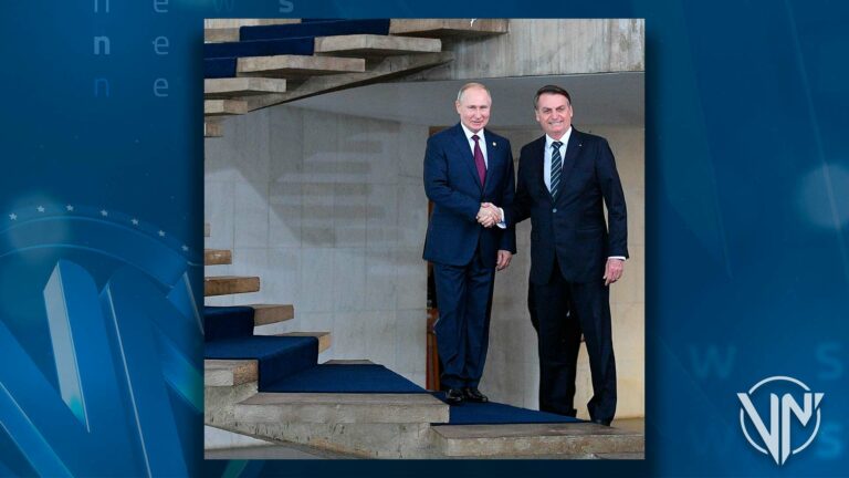 Pese a presiones de EEUU: Bolsonaro y Putin consolidan relaciones bilaterales