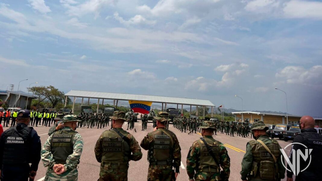 Refuerzan eje fronterizo en el Táchira para combatir a grupos terroristas