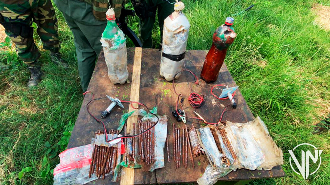 Ceofanb desmanteló campamento con explosivos en Apure