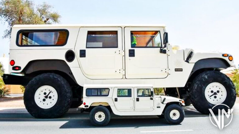 La Hummer más grande del mundo se encuentra en los Emiratos Árabes
