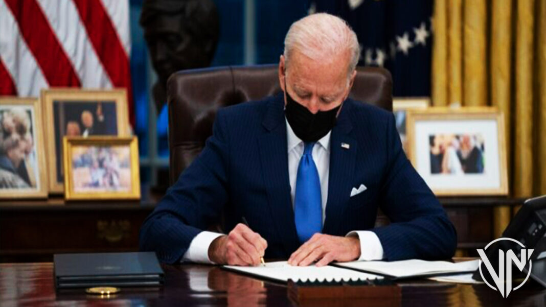 Firma presupuesto Joe Biden