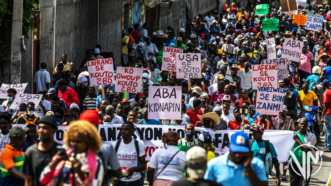 Protestas sociales en Haití exigen hacer frente a las bandas armadas