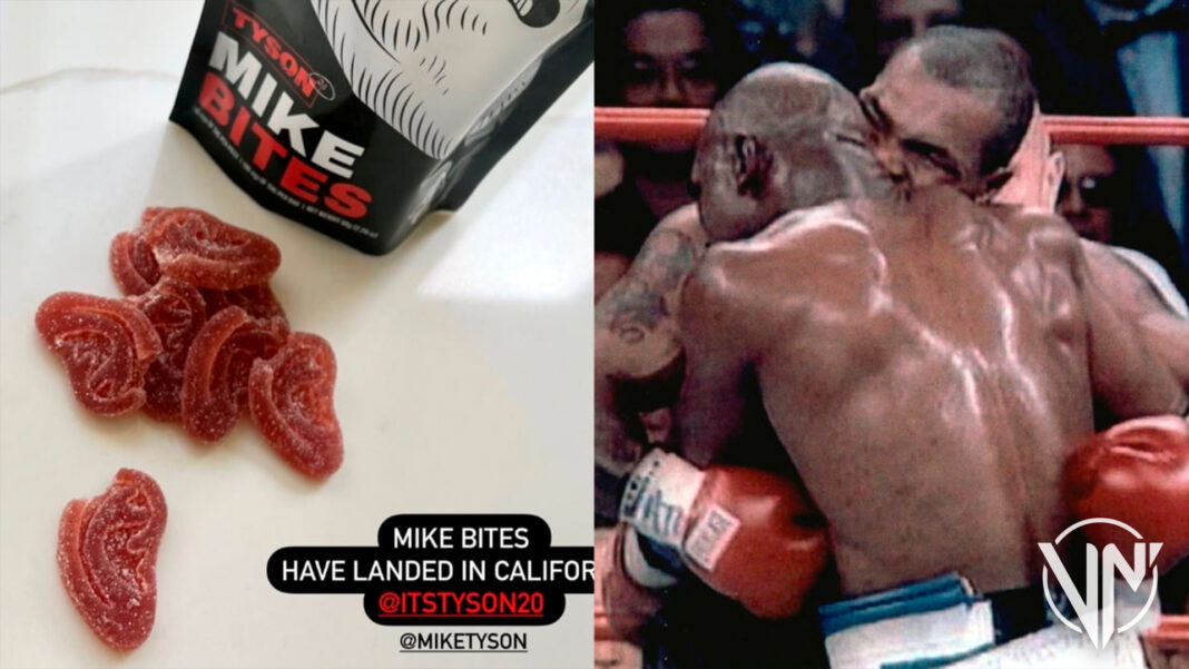 Conoce las gomitas de Mike Tyson: Forma de oreja y sabor a cannabis