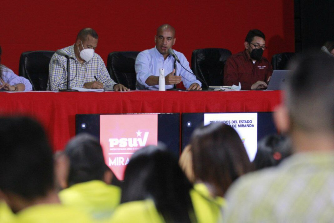 Delegados de V Congreso del PSUV inician despliegue en Miranda