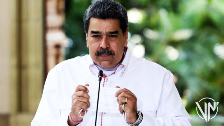 Presidente Maduro confirma que Venezuela registra nivel más bajo de contagios por covid-19