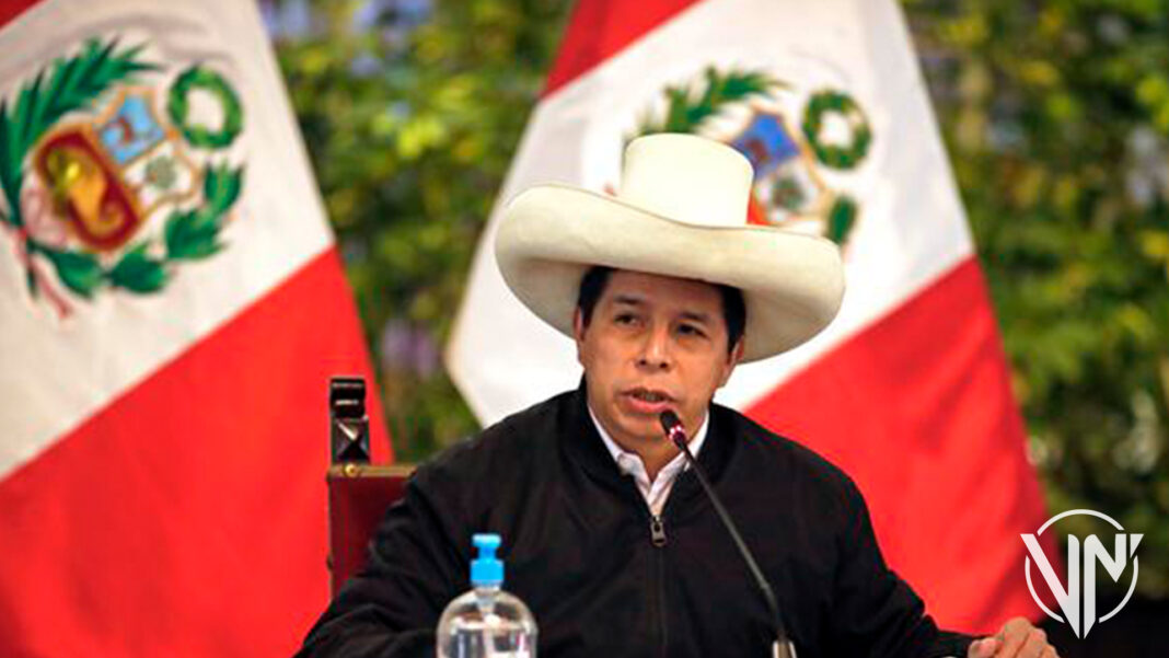 Perú reinicia este lunes votación de vacancia presidencial contra Pedro Castillo