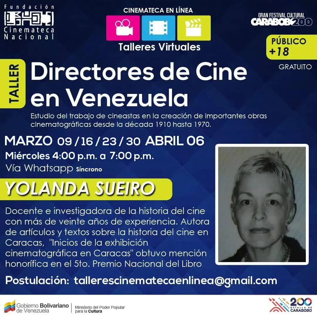 Talleres Cinemateca Nacional de Venezuela
