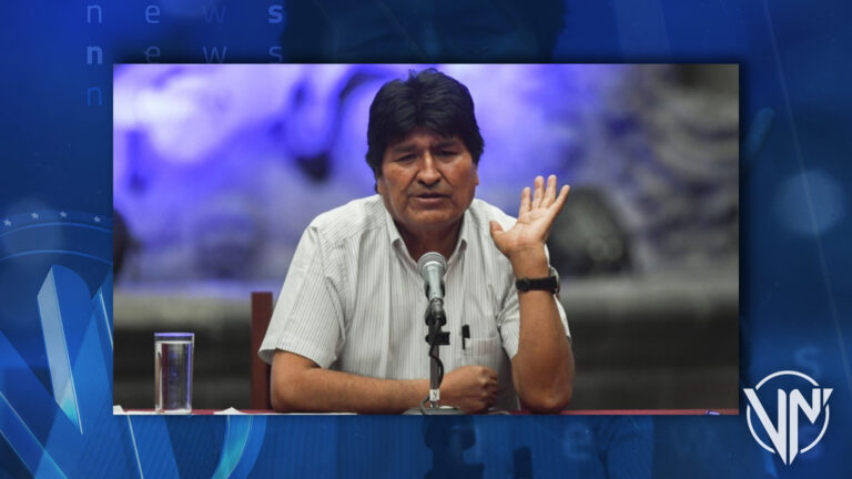 Evo Morales denuncia «doble moral» intervencionista de Estados Unidos contra Rusia