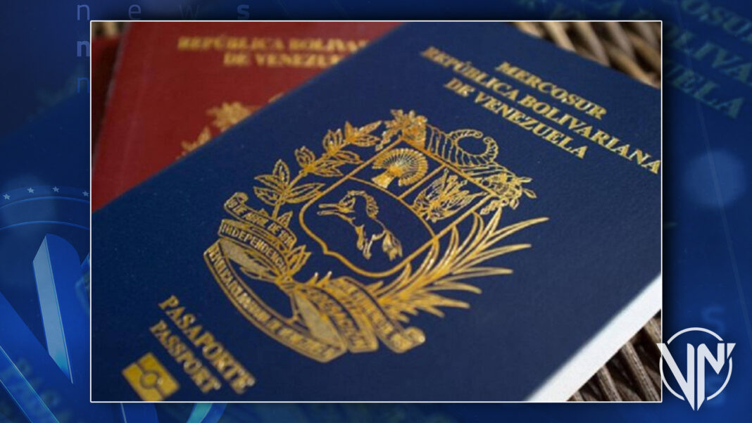 Venezolanos pueden ingresar al país con pasaporte vencido