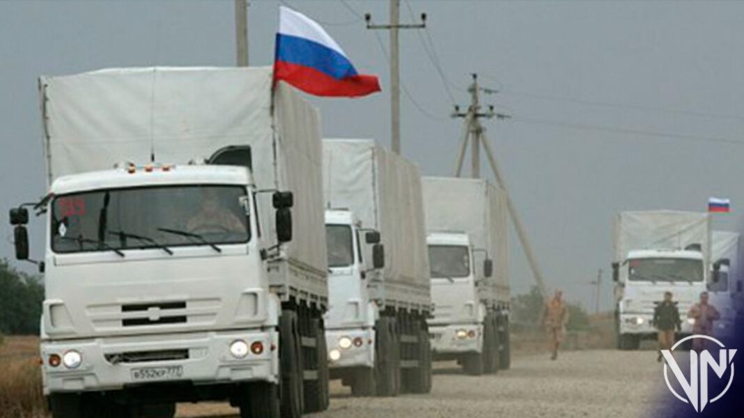 Rusia formará convoyes humanitarios para asistir al pueblo de Ucrania