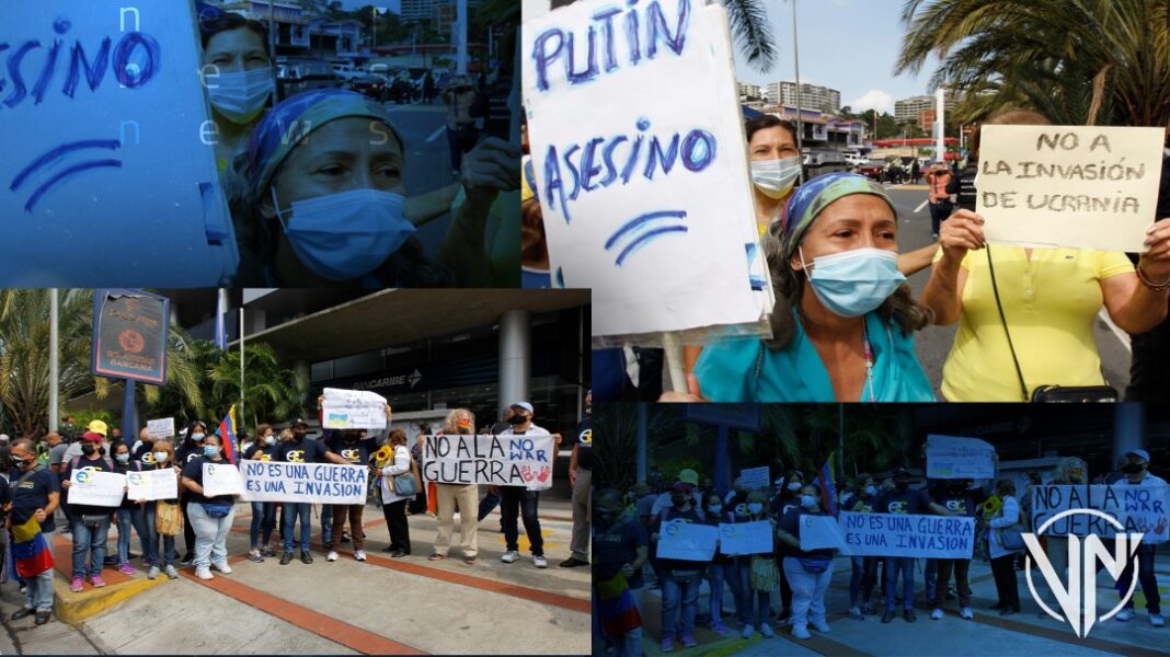 Juan Guaidó cargó congtra Putin y Maduro