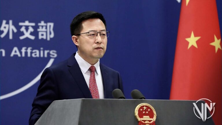 China se opone a sanciones contra Venezuela y las llama jurisdicción de brazo largo