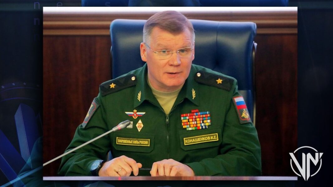 Fuerza Aérea de Rusia anunció la destrucción de 36 objetivos militares en Ucrania