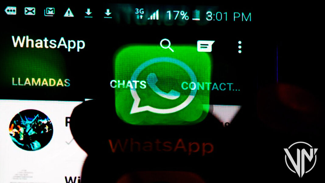 Whatsapp reenvío mensajes