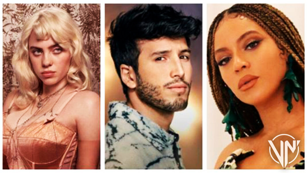 Beyoncé, Sebastián Yatra y Billie Eilish actuarán en los Óscar