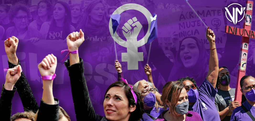 Mujeres conmemoran su Día Internacional entre la paridad y la inclusión